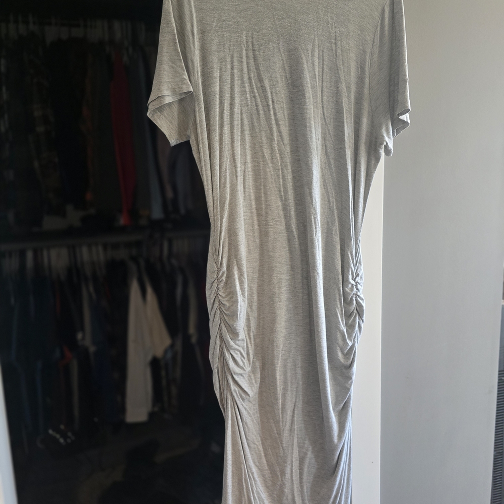 VENUS Gray Midi Dress